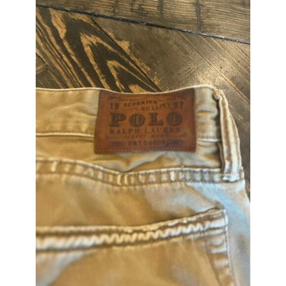 Polo Ralph Lauren Academia Twee Neutral Pants Men 34x34 Office Wedding Career - Picture 12 of 12